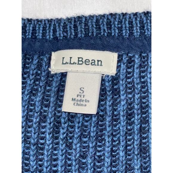 L.L. Bean Shaker-Stitch Sweater - Size S - 100% Cotton with LL Bean Quality - Picture 5 of 8